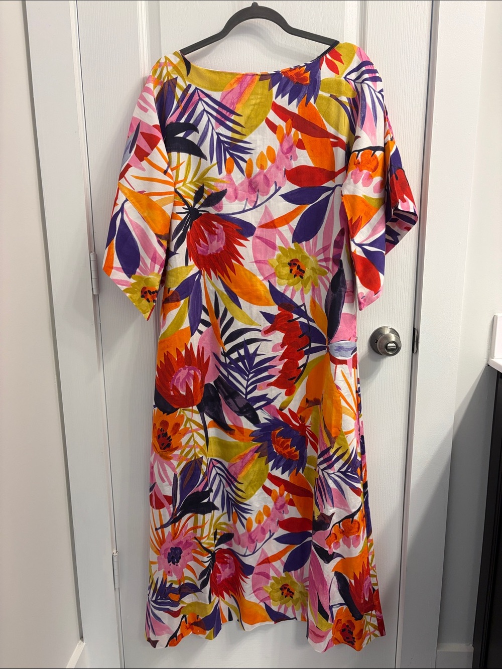Frances Valentine Multi-Color Floral Maxi Dress